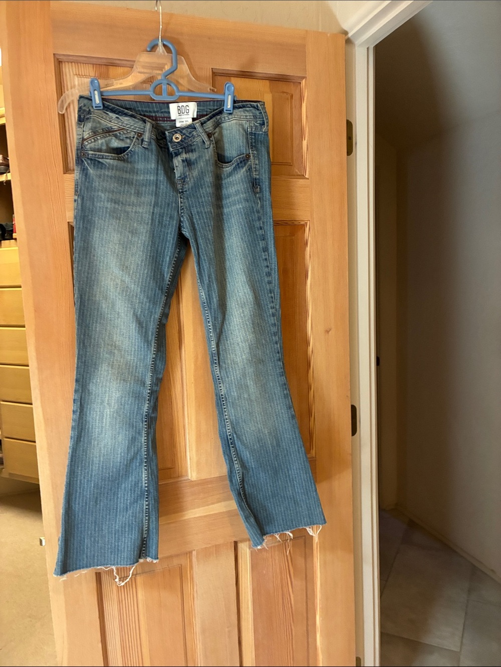 BDG pinstripe jeans